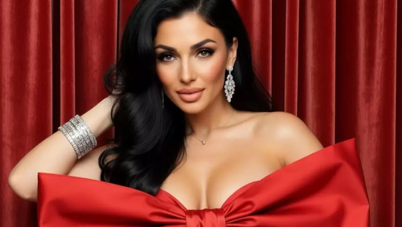 Mihaela Evi a atras toate privirile în timp ce făcea sport